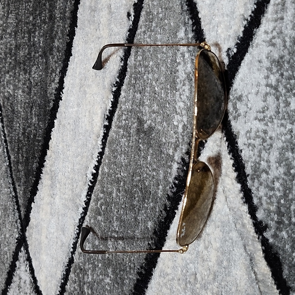 UNISEX RAY BAN AVIATOR GRADIENT METAL MATTE GOLD BROWN LENSES & CASE PRI… - Picture 7 of 12